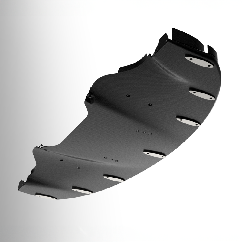 Vulcan Alpha Carbon Fiber Front Splitter - BMW F87 M2