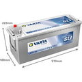 LFD140 Varta Professional Dual Purpose DC Leisure Battery 140Ah (930140080)