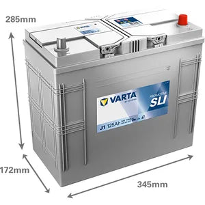 647 (J1) VARTA PROMOTIVE BLACK 12V 125AH 625012072