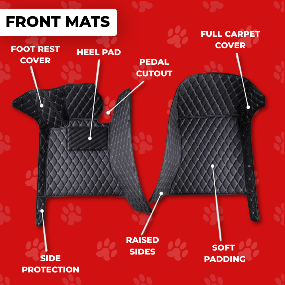 Fur Friends™ - Custom Car Floor Mats