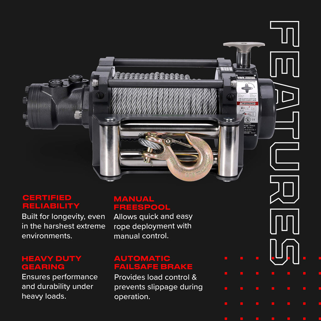 NH 10000 Hydraulic Winch