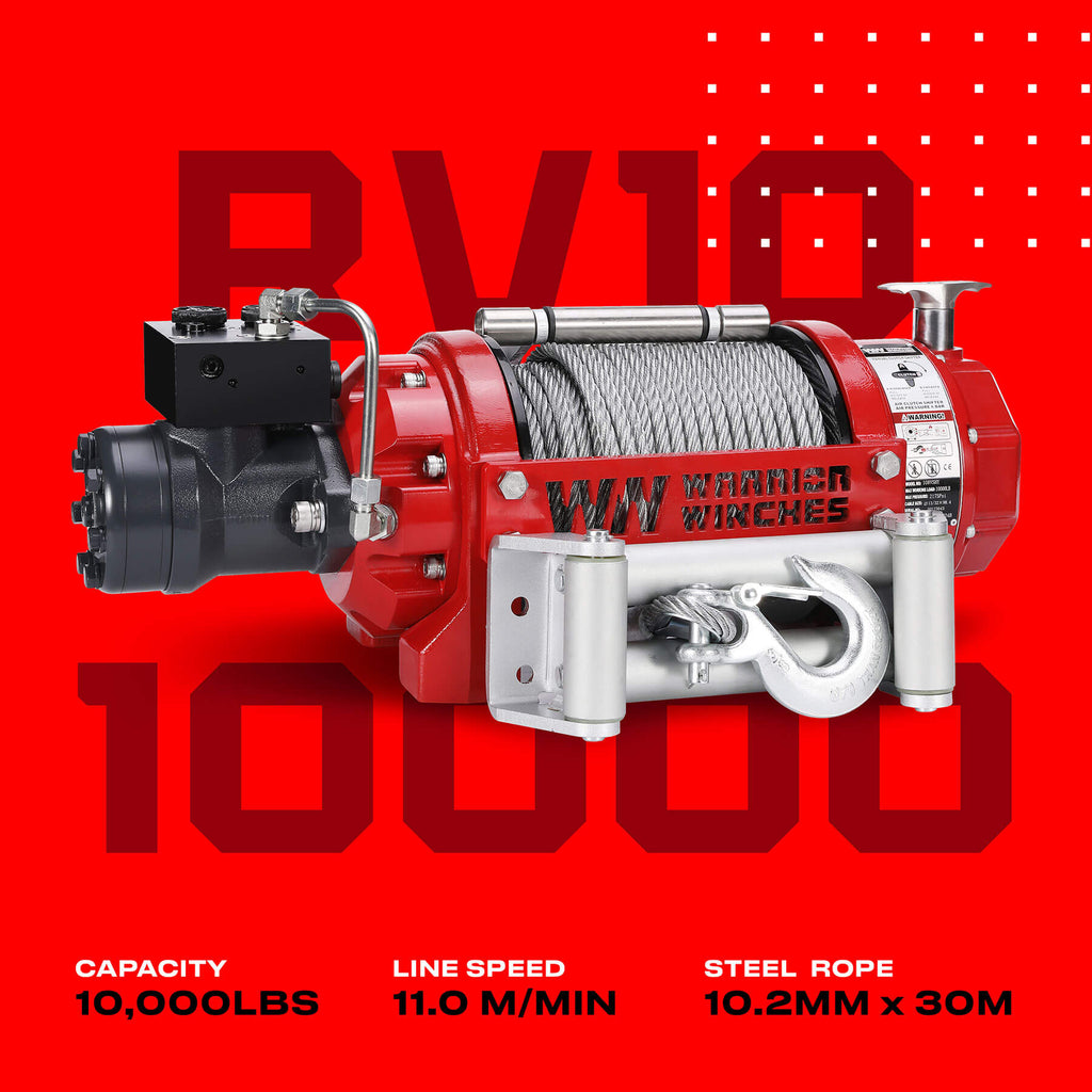RV 10000 Hydraulic Winch