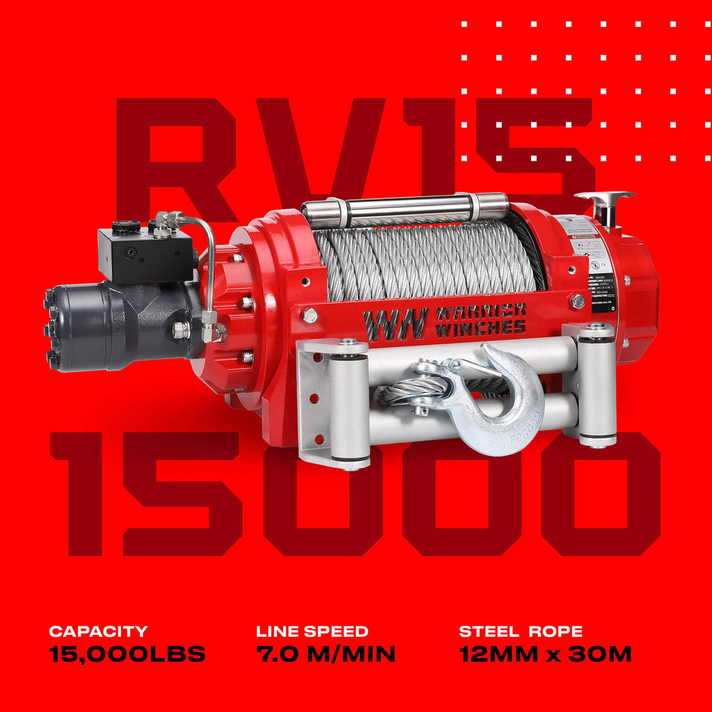 RV 15000 Hydraulic Winch