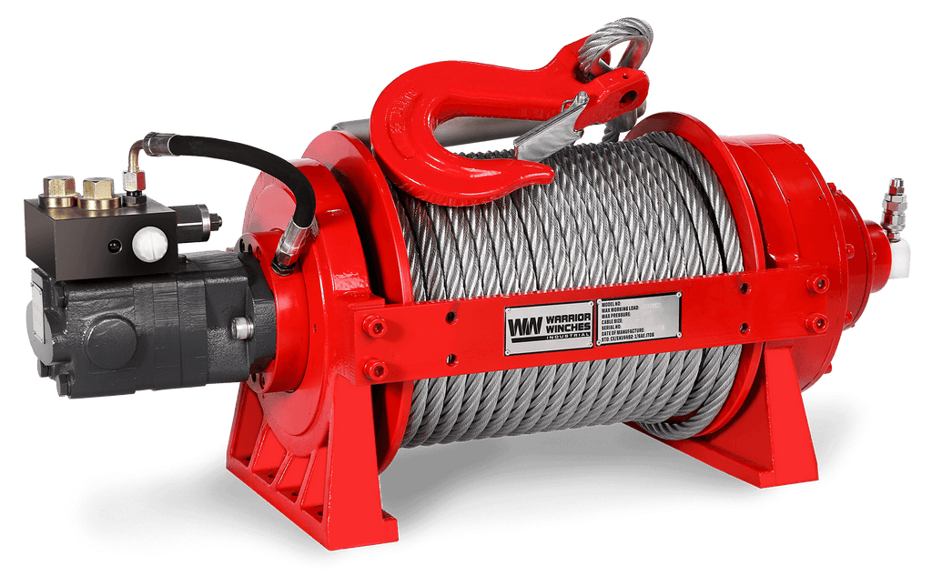 JR 10 Tonne Industrial Hydraulic Winch