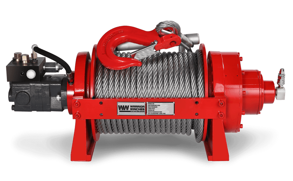 JR 10 Tonne Industrial Hydraulic Winch