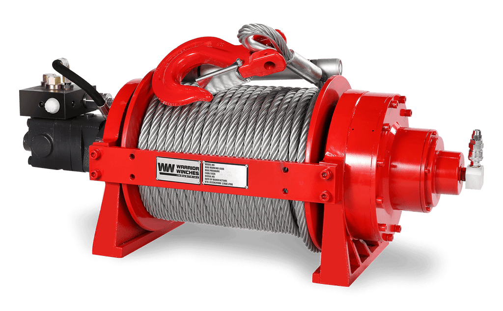 JR 10 Tonne Industrial Hydraulic Winch
