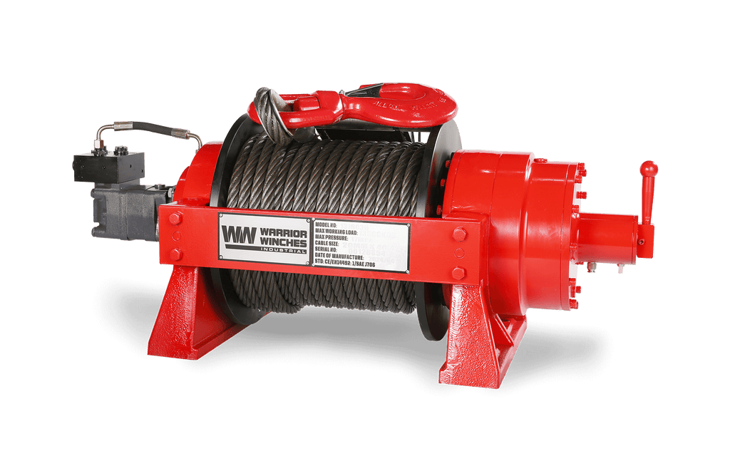 JR 13 Tonne Industrial Hydraulic Winch