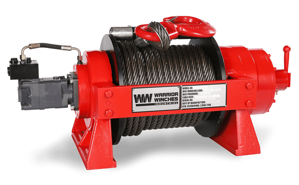JR 13 Tonne Industrial Hydraulic Winch