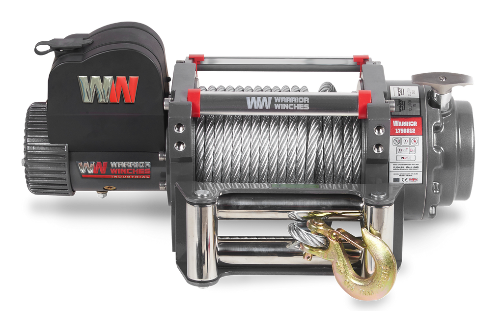 Samurai 17500 Electric Winch - 24v Steel Rope