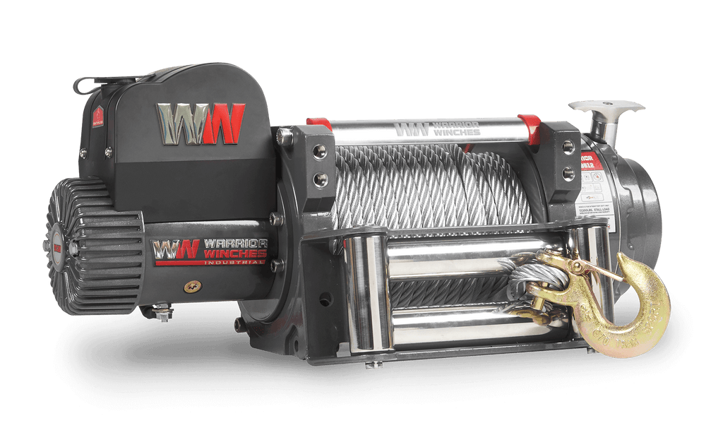 Samurai 17500 Electric Winch - 24v Steel Rope