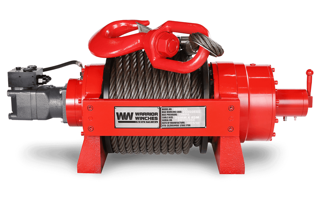 JR 20 Tonne Industrial Hydraulic Winch