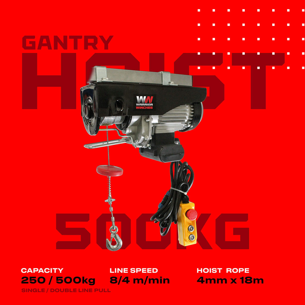 Warrior 500kg Electric Hoist - 240v