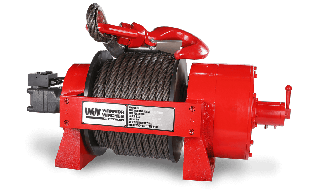 JR 30 Tonne Industrial Hydraulic Winch