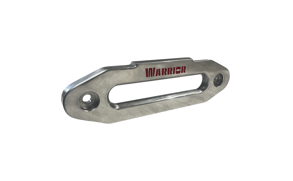 Warrior Branded Silver Hawse Fairlead - 255mm Hole Centres