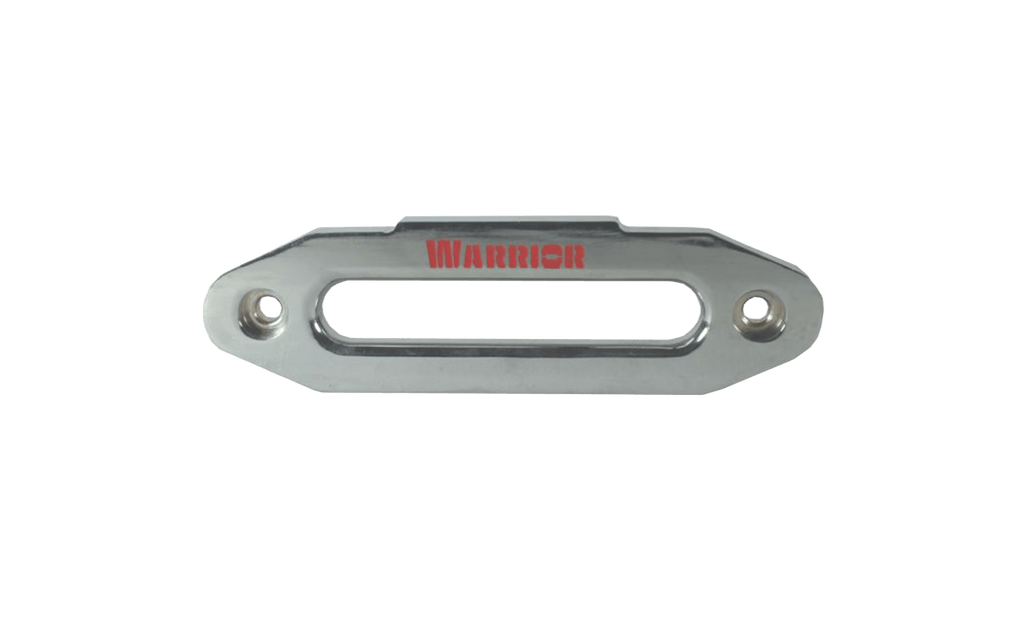Warrior Branded Silver Hawse Fairlead - 255mm Hole Centres