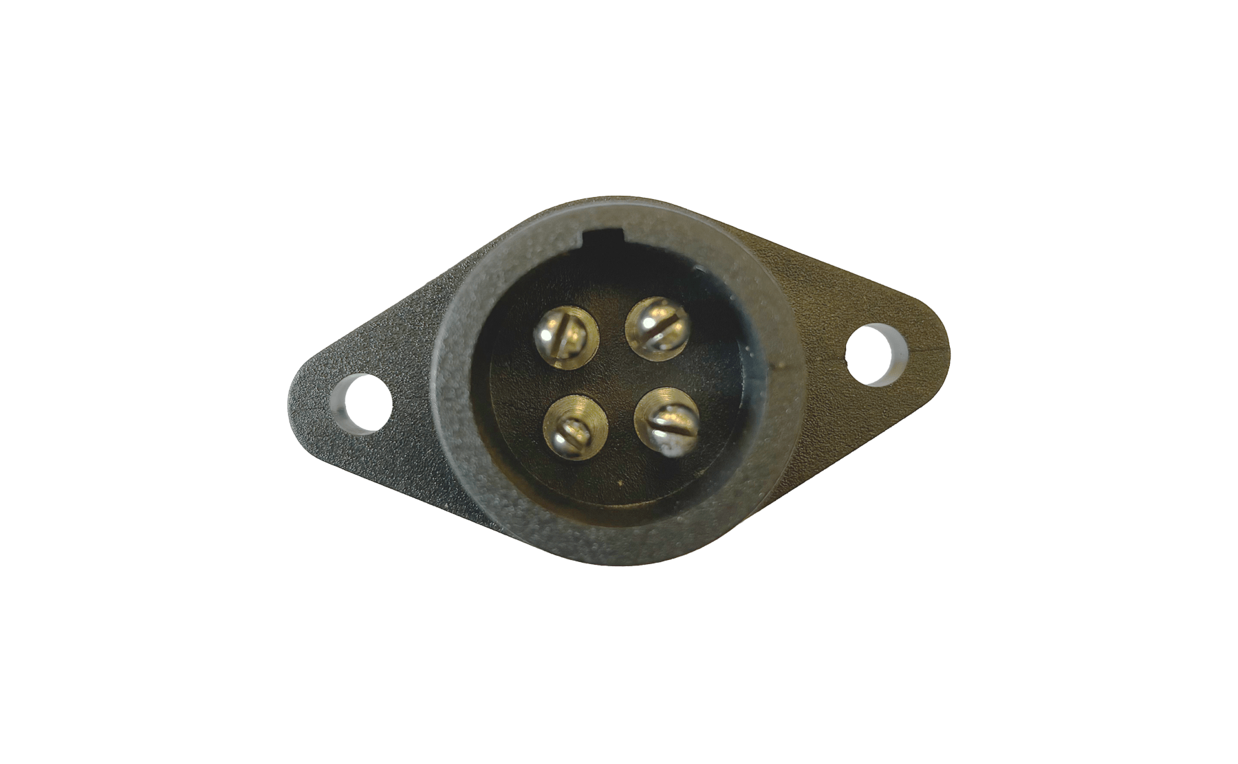 Solenoid Box Socket - Plastic 4 Pin, 1m Extension