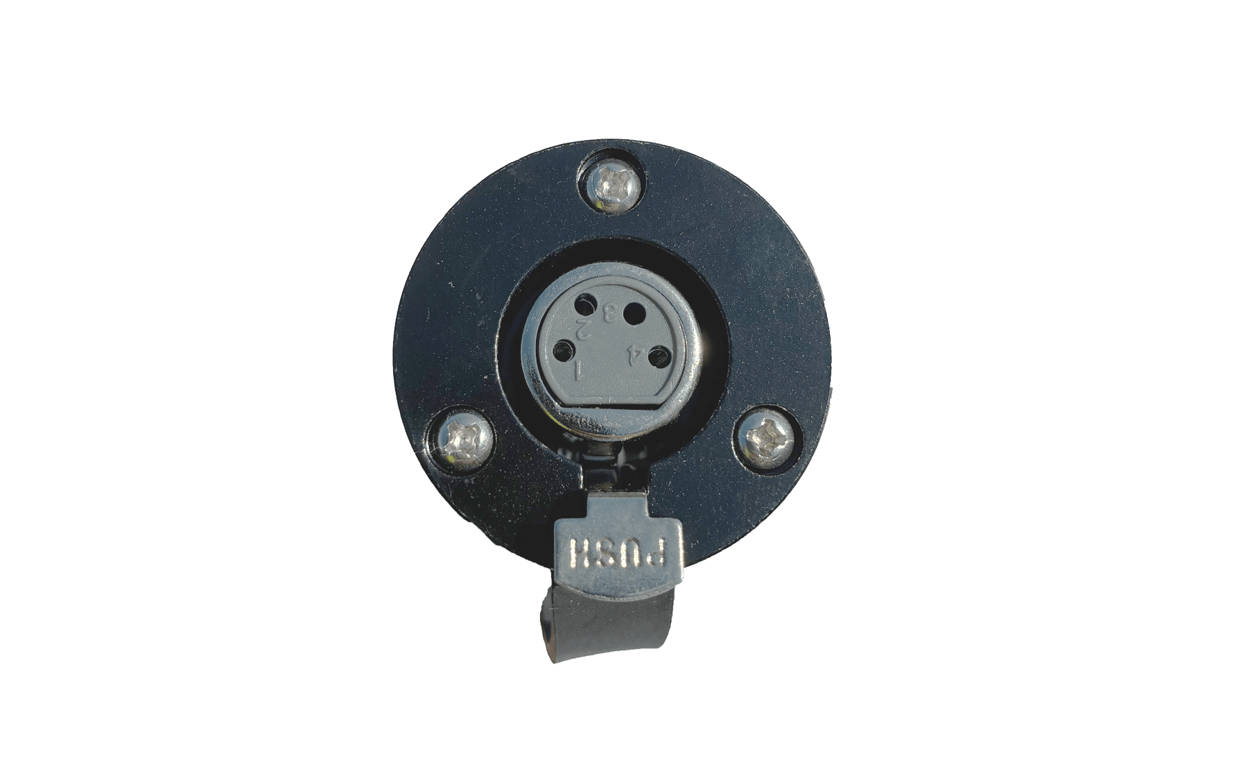 Solenoid Box Socket - Metal 4 Pin