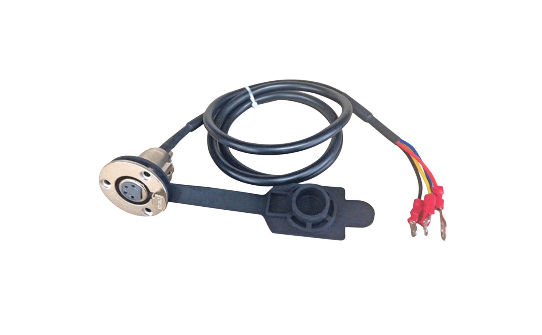 Solenoid Box Socket - Metal 4 Pin, 1m Extension