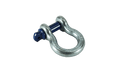 Galvanised 4.75t Blue Pin Tested Shackle with 22mm Pin