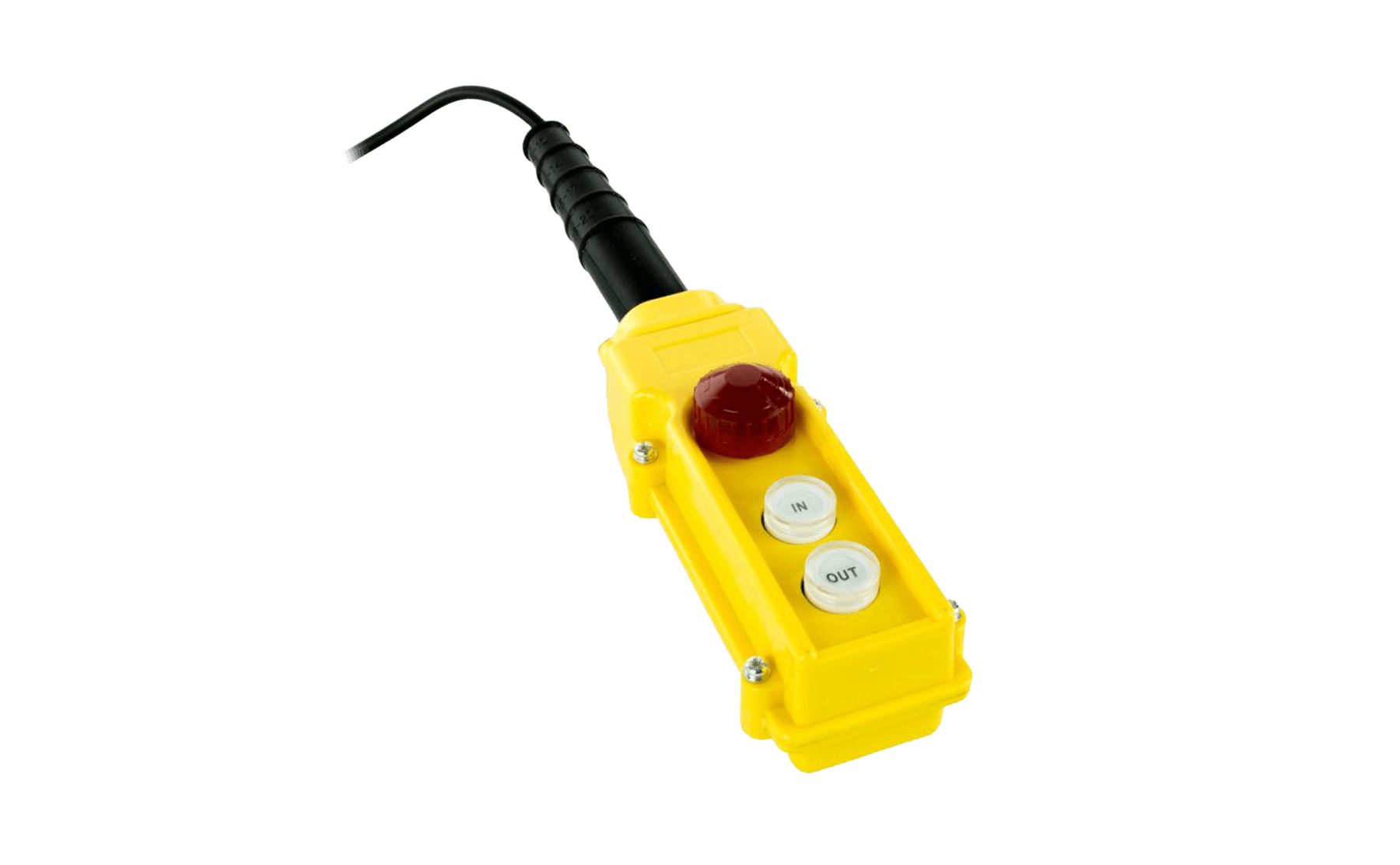 Hoist Remote - Wired - Plug & Play 4 Pin Metal - With Stop Button