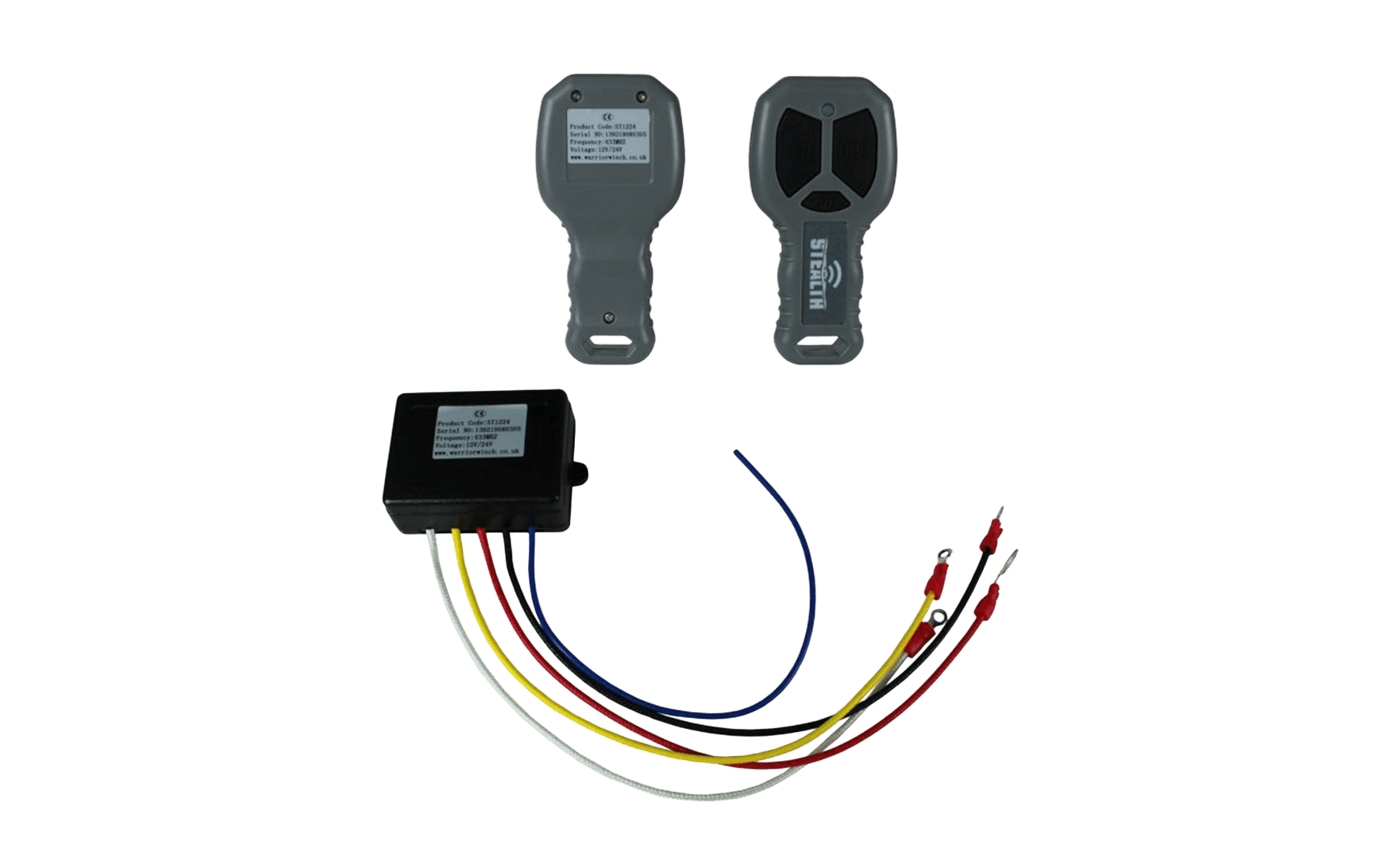 Winch Remotes - Wireless - Hard Wired Kit  - 2 Pack