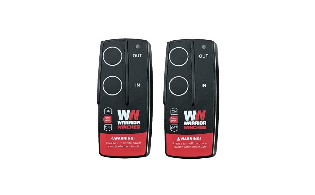Winch Remotes - Wireless - Plug & Play 4 Pin Metal - 2 Pack