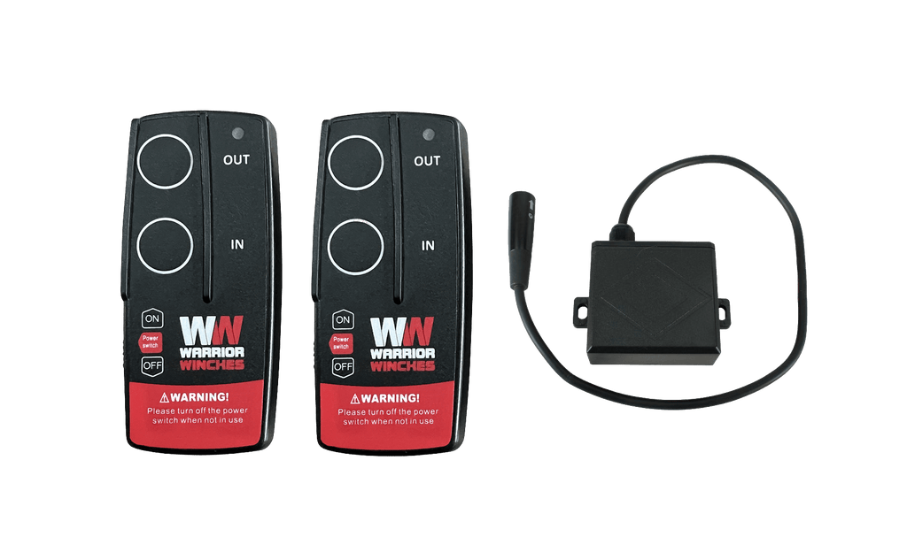 Winch Remotes - Wireless - Plug & Play 4 Pin Metal - 2 Pack