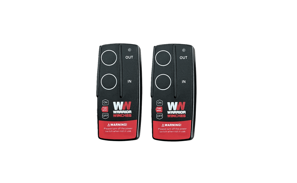 Winch Remotes - Wireless - Hard Wired Kit - 2 Pack