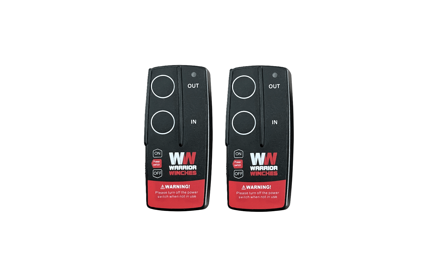 Winch Remotes - Wireless - Hard Wired Kit - 2 Pack