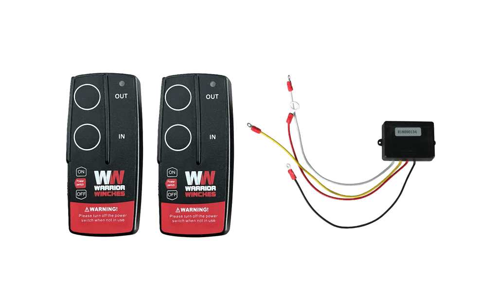 Winch Remotes - Wireless - Hard Wired Kit - 2 Pack