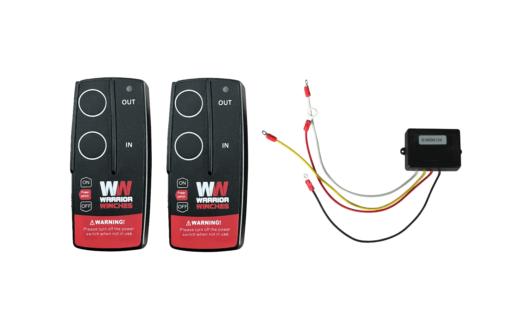 Winch Remotes - Wireless - Hard Wired Kit - 2 Pack