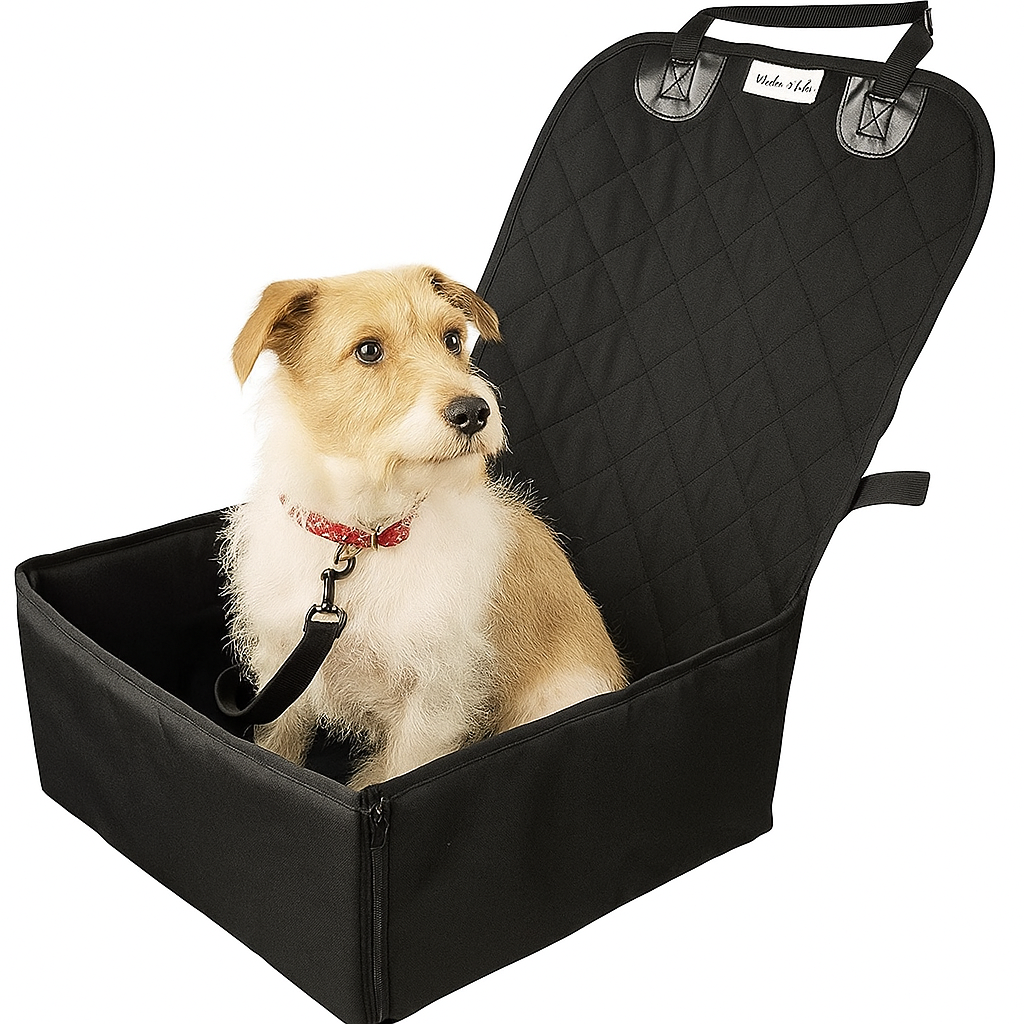 Waterproof Dog Car Seat Cover – 2-in-1 Passenger Seat Protector | Premium Travel Protection