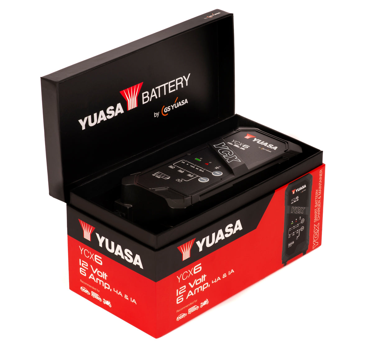 Yuasa YCX6 12V 6A Smart Charger