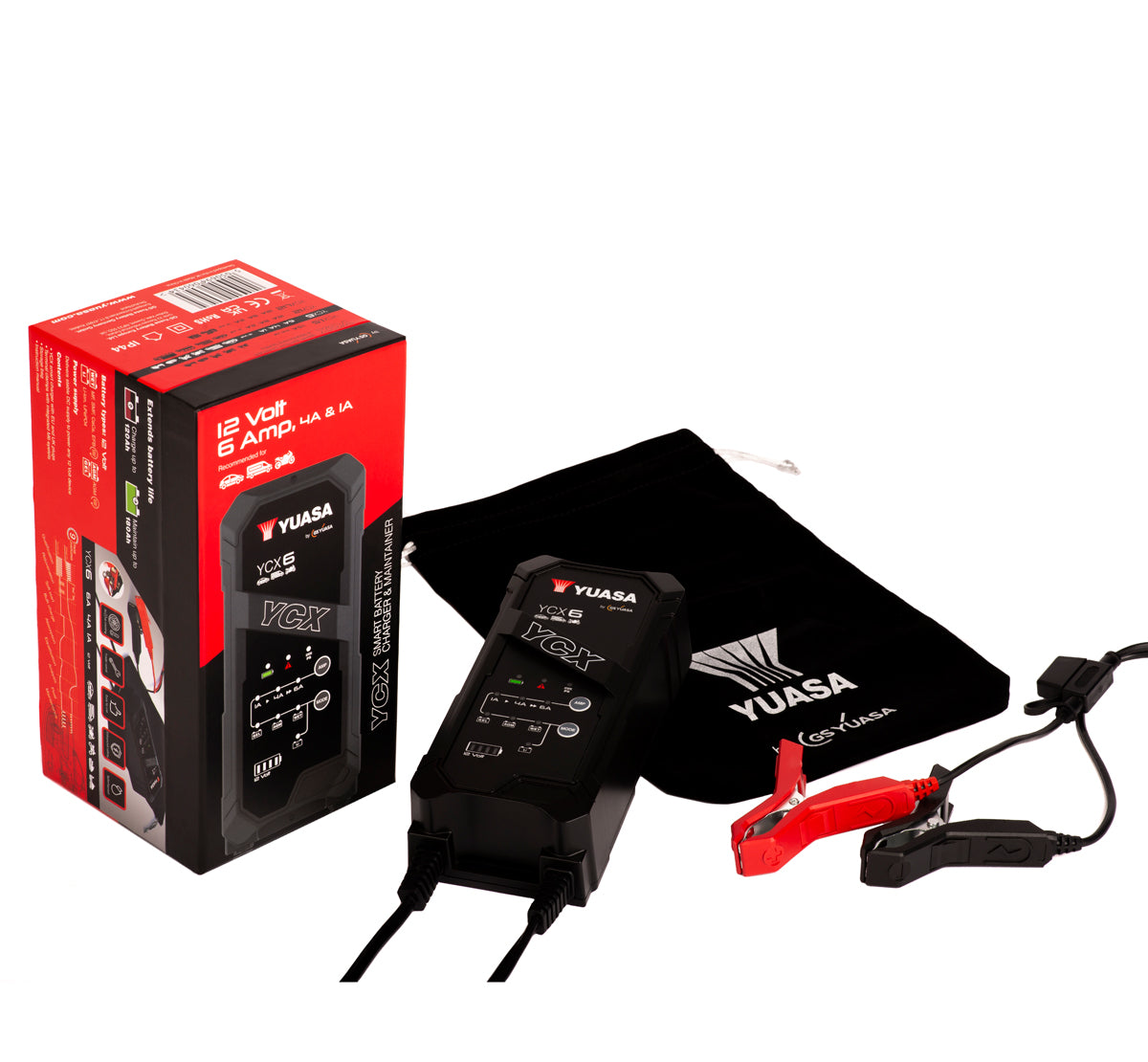Yuasa YCX6 12V 6A Smart Charger