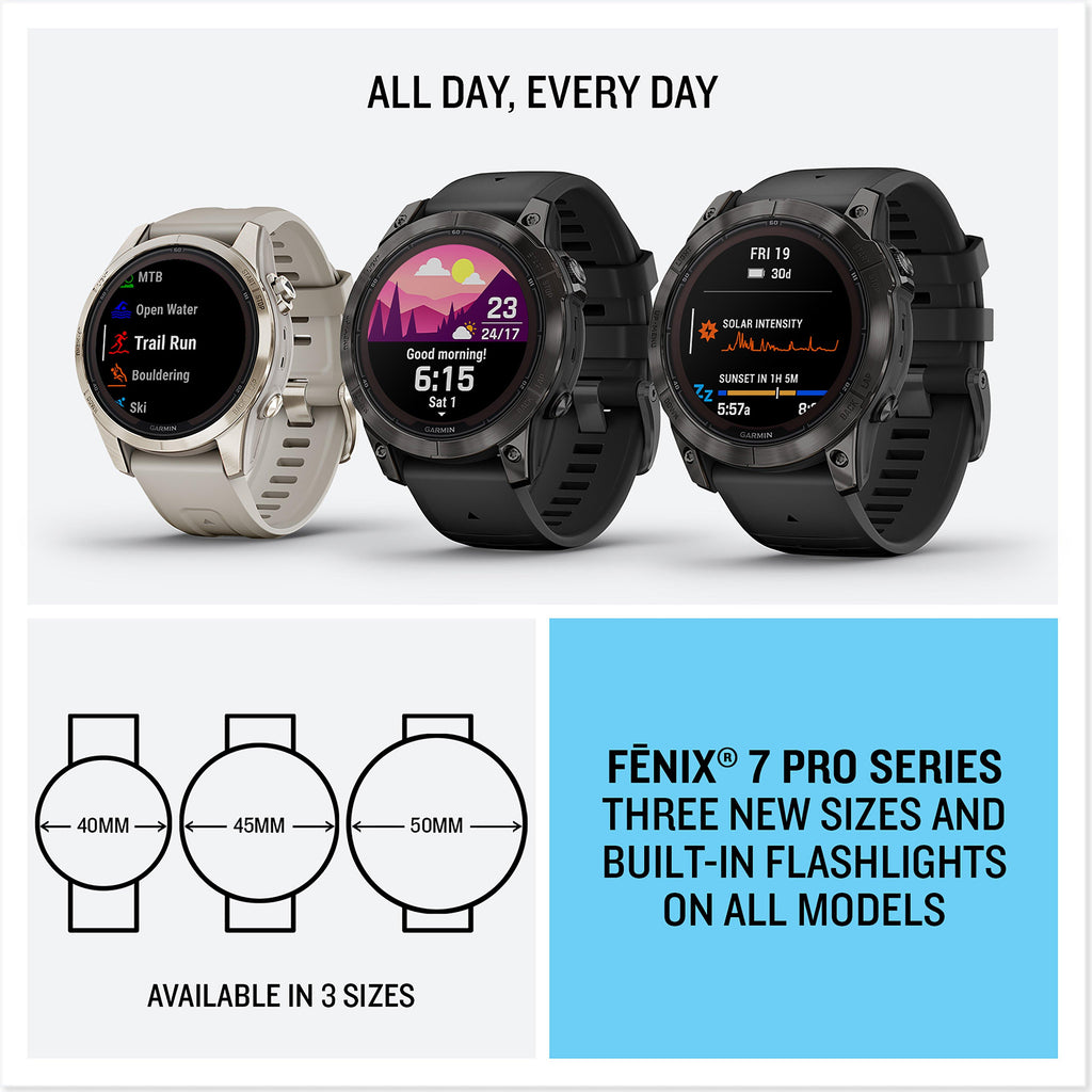 Garmin fēnix® 7X Pro Sapphire Solar