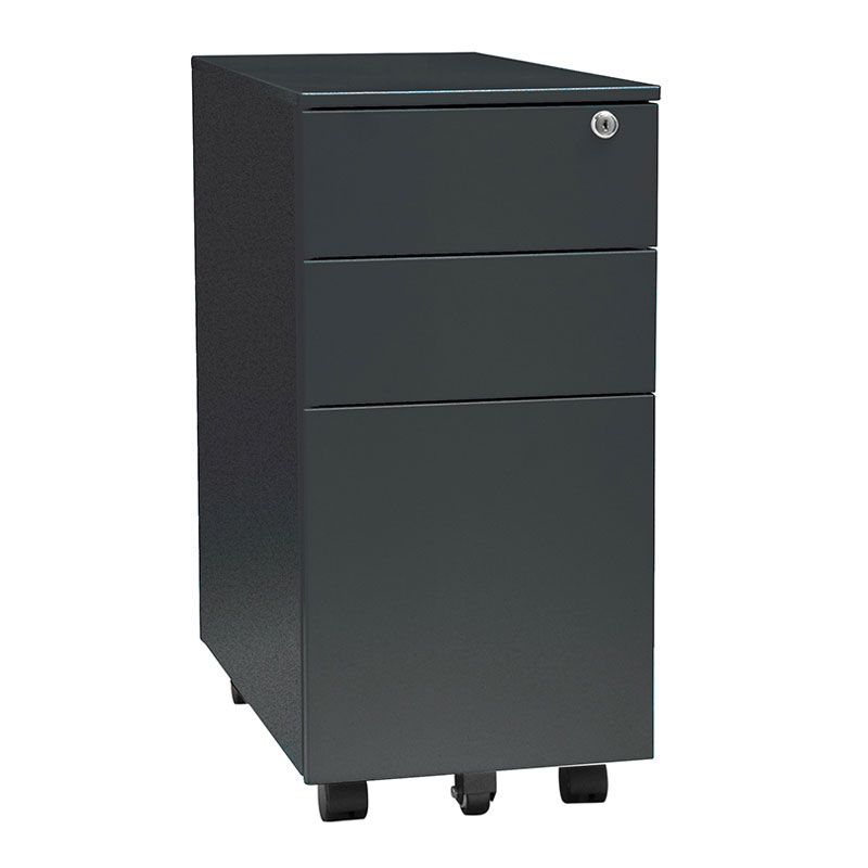 Steel Slimline Mobile Pedestal