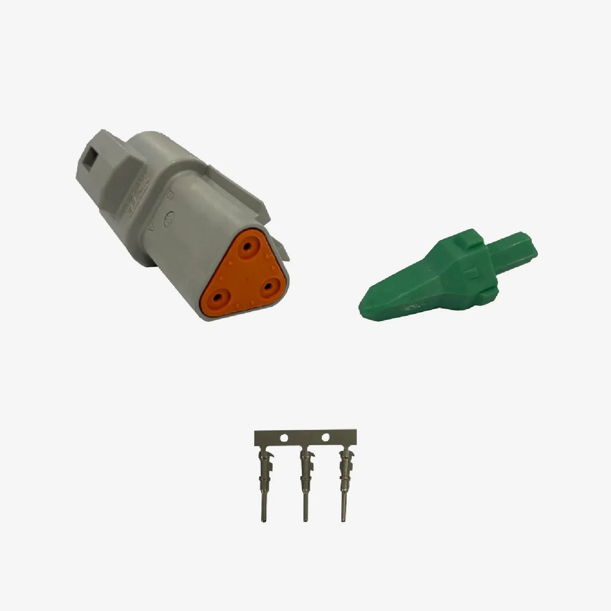 Deutsch Male & Female DT Plug & Pins Including Wedge Lock
