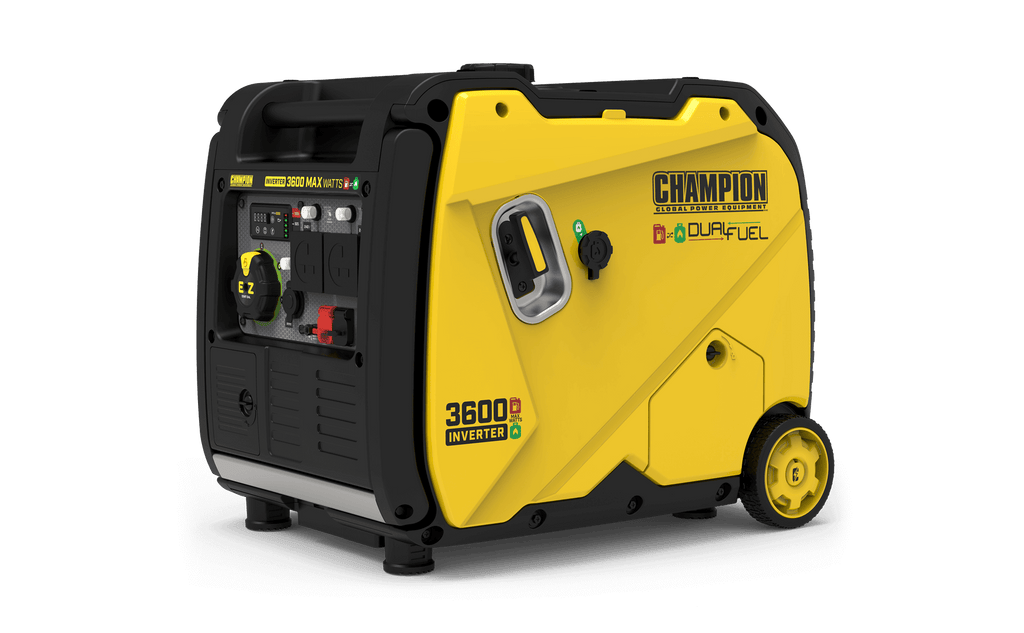 Champion 3600 Watt LPG Dual Fuel Inverter Generator