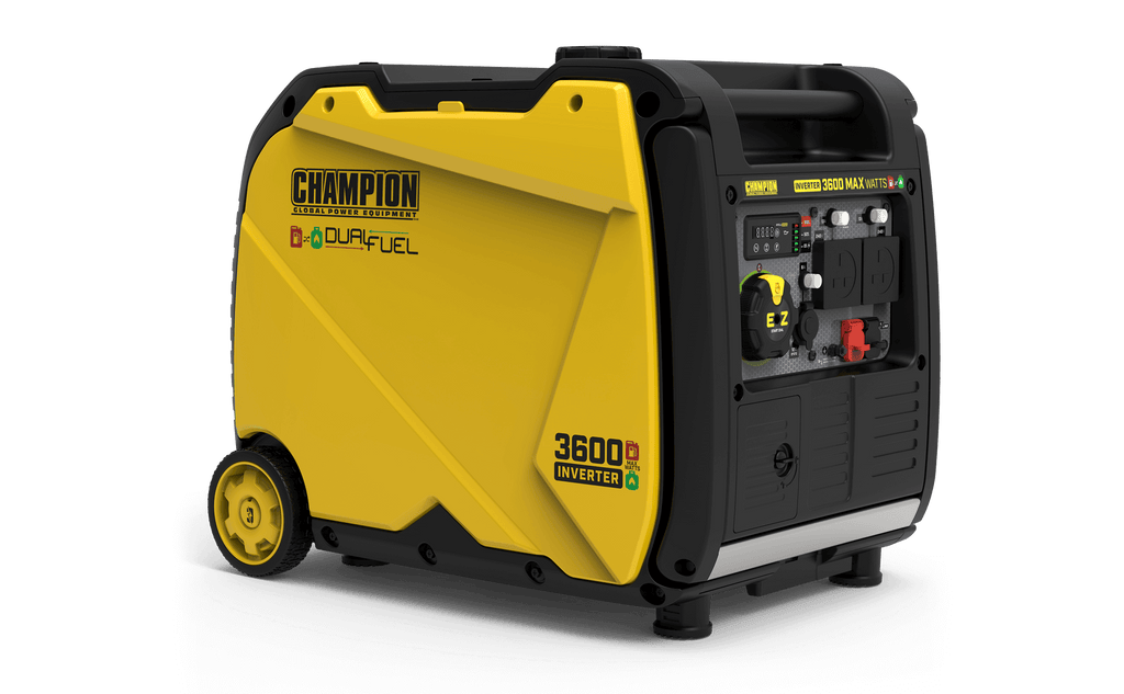 Champion 3600 Watt LPG Dual Fuel Inverter Generator