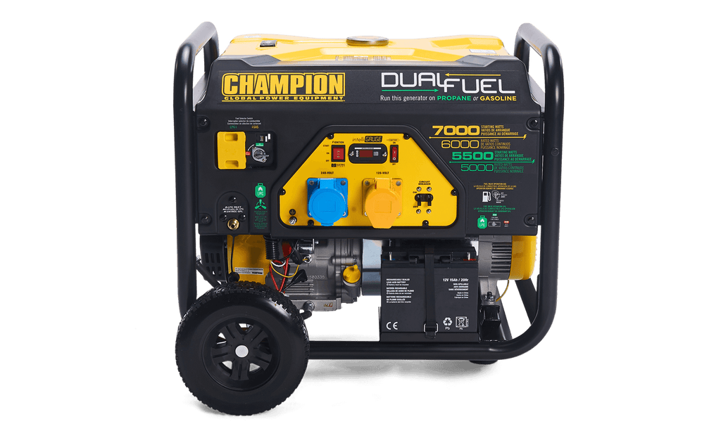 Champion 7000 Watt LPG Dual Fuel Generator With Electric Start