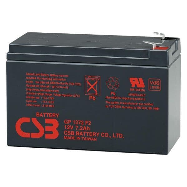Long WP7.2-12 Battery Equivalent 7.2Ah