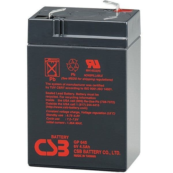 3FM4.5 Battery Equivalent 4.5Ah