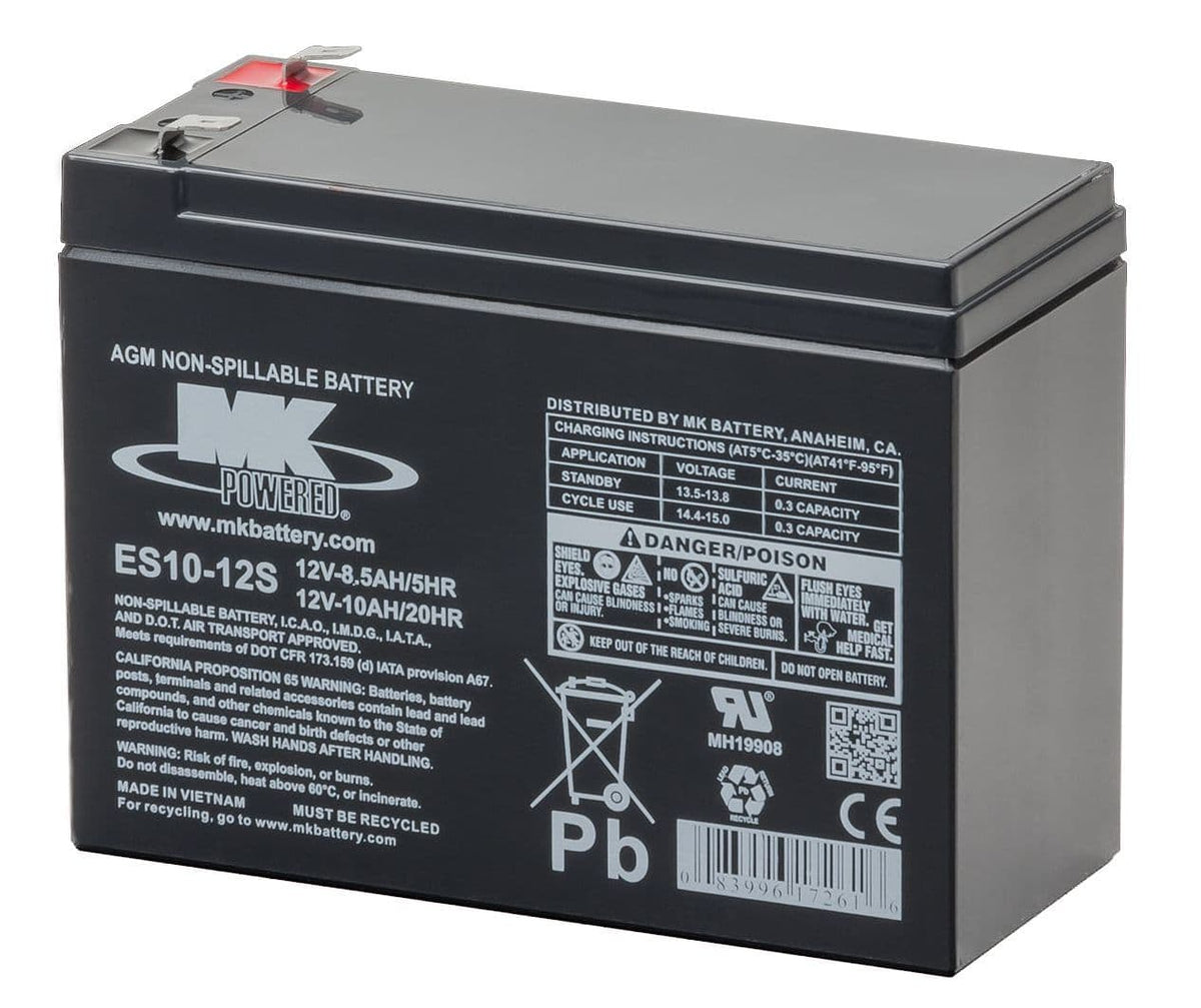 ES10-12s 12V 10Ah MK Battery