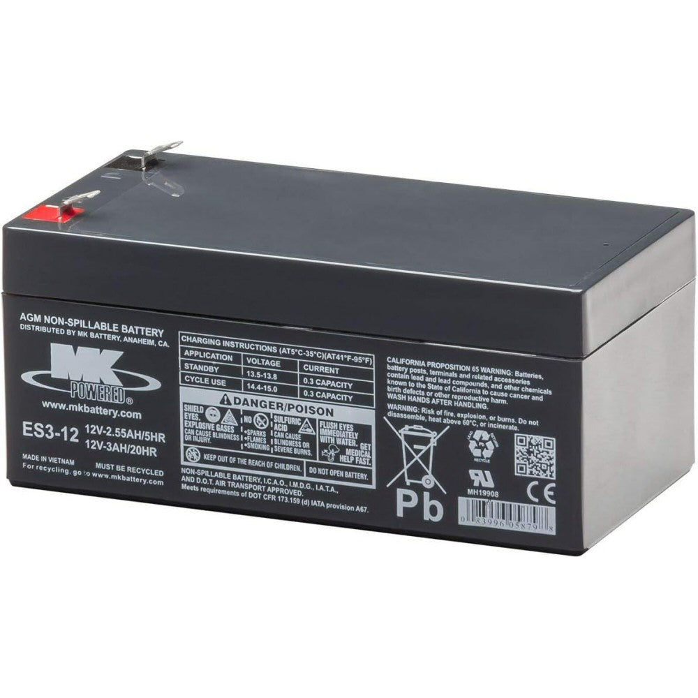 ES3-12 12V 3Ah MK Battery