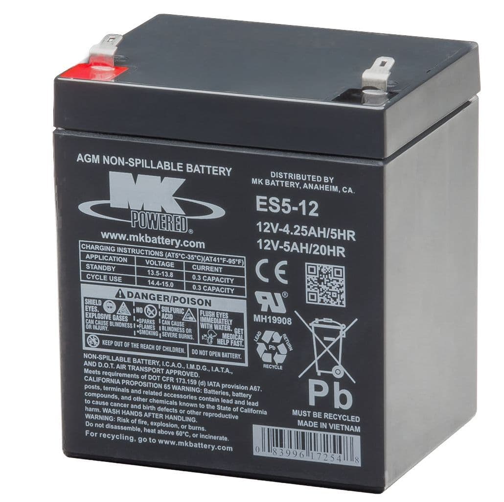 ES5-12 12V 5Ah MK Battery