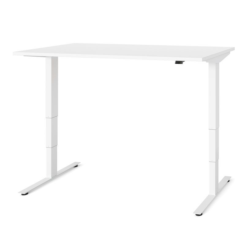 Herman Miller Nevi 140 x 80cm White Adjustable Desk