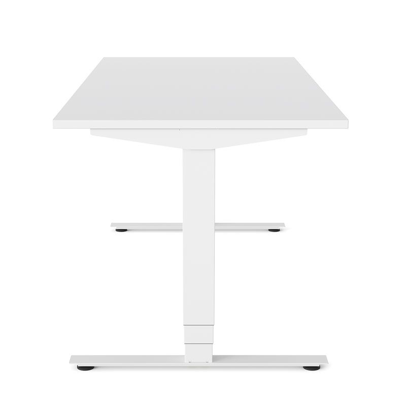 Herman Miller Nevi 120 x 80cm White Sit-Stand Desk