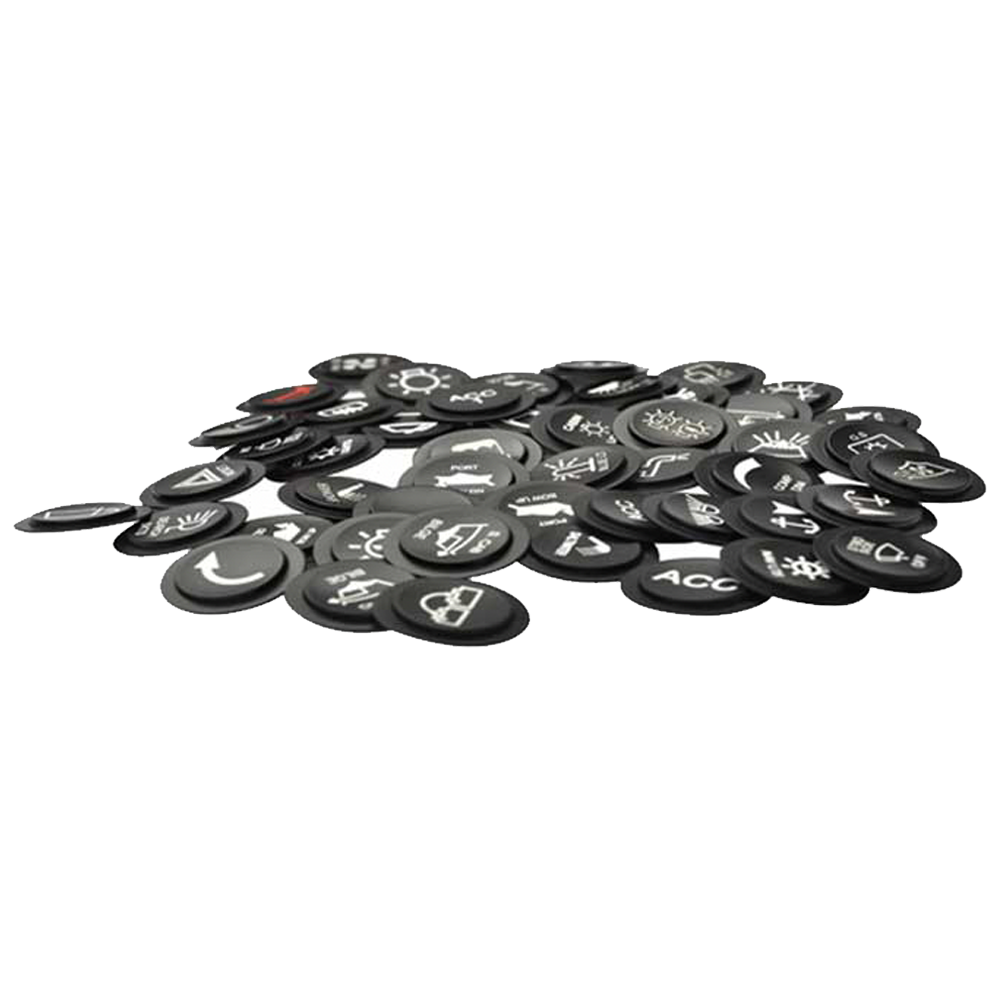 Remote Blink Keypad Laser Etched Inserts