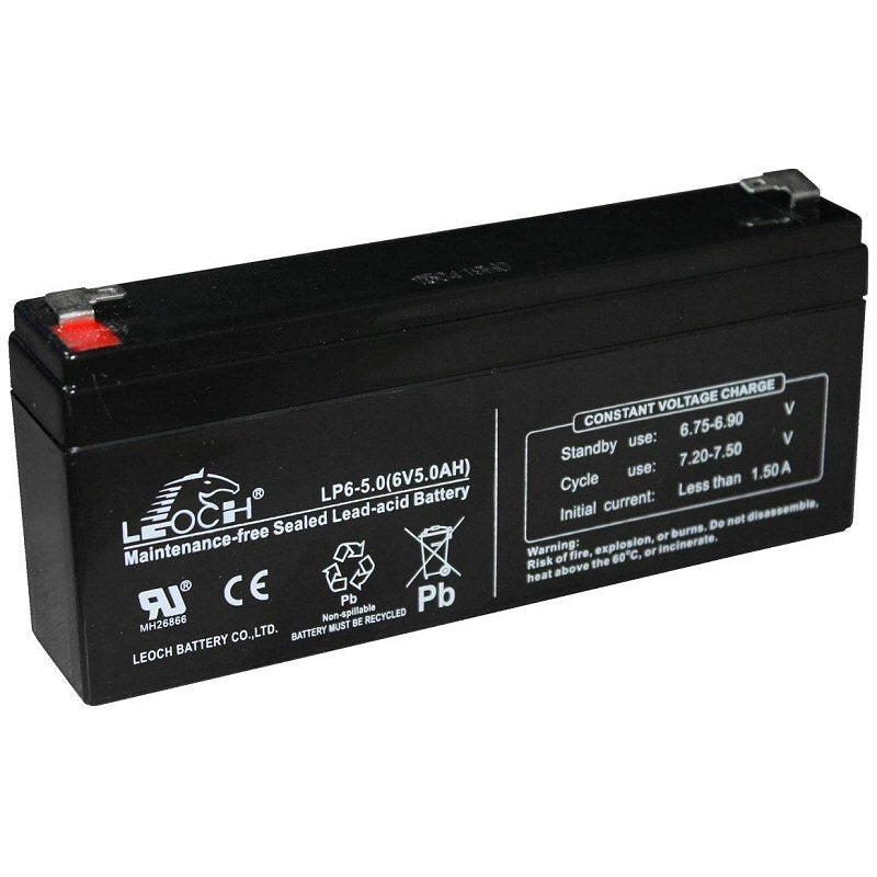 Leoch LP6-5.0 Direct Replacement Battery