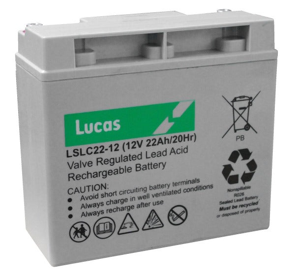 Lucas Golf Trolley Battery LSLC22-12 12v (22Ah)